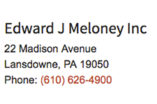 Photo of Edward J. Meloney Inc. Photo of Edward J. Meloney Inc.